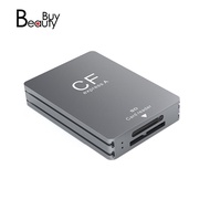 SD Card Reader 2 in 1 CFexpress Type B& CF Express USB3.2 10Gbps Portable Dual Slot Memory Card Adap