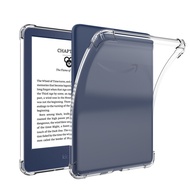 Transparent Soft Case for Amazon Kindle Paperwhite 6 12th 2024 7-inch Premium TPU Back Cover for Ama