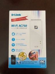 D-link Wifi AC750 可攜式無線 路由器 router