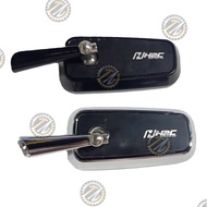H2C rear view mirror black, nickel, silver