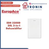 Europace EDH3200DWH | EDH 3200D 20L 3-in-1 Dehumidifier