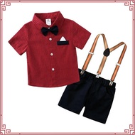 Kids Boy Short Sve Stripe Woven Shirt 03-103450