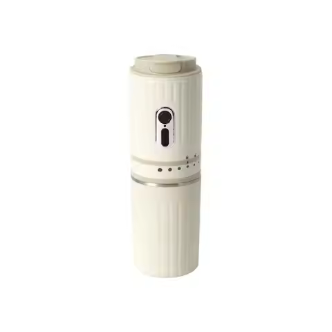 A83G-Portable Coffee Maker Mini Grinder Cup Electric Espresso Coffee Machine One Key Operation For T