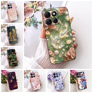 For Motorola Moto G86 Case Cute Luxury Flowers Cool Painted Soft Phone Casing For Moto G86 Motorola 
