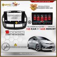 Toyota Estima ACR30 SUMA 10'' Inch Player + Casing (Set) Mirrorlink Android 9.0 GPS WITH WORLD TV
