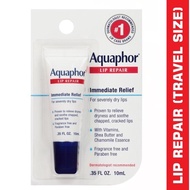 Aquaphor, Lip Repair, Immediate Relief, 0.35 fl oz (10 ml), Long-Lasting Moisture to Soothe Dry Chap