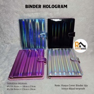 Hologram Binder Available in A5 sizes, 20 holes and B5/ 26 holes
