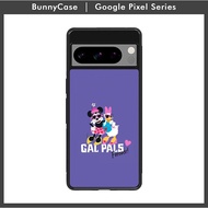Google Casing Case PIXEL 8 7 7a 6 6a 5 4 4A 5G 4G Pro XL Minnie and Daisy LZ0283