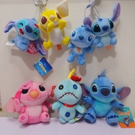 -` ́- Disney Stitch / Lilo and Stitch / Scrump / Angel Bag Charm / Key Chain Hobbies and Collections