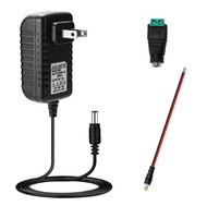 AC/DC Adapter 6V 2A 1.5A 1A 0.5A Adapter Power Supply 6V Power Cord 12W 100-240V 50-60Hz with 5.5 x 