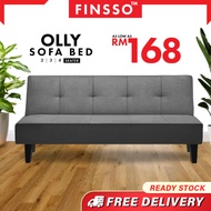 Finsso : OLLY Foldable Canvas Sofa Bed Katil / 2 seater / 3 seater / 4 seater / sofa murah / sofa bed