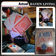 Haven Living JUMBO playing cards poker cards 2x/4x/5x/6x/9x Family Games