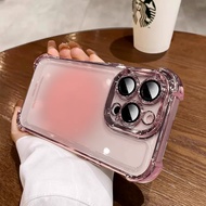 3 In1 Gradient Powder Case For Iphone 17ProMax 17Pro Iphone 17 Air Iphone 17 Phone Case Soft Anti fa