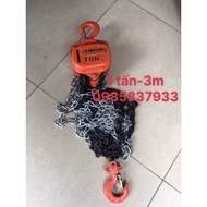 Palang 1 Ton 3 m Kawasaki Japanese Hand Pull Chain Used To Safely Lift And Lower Heavy Devices