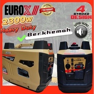 EUROX/// JI2300 2300w 4-Stroke Silent Inverter Gasoline  Generator Genset Petrol