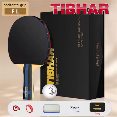 TIBHAR German table tennis racket senior table tennis racket Samsonov Memorial gift box professional