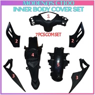 MODENAS CT100 CT110 BODY COVER SET INNER NON COLOUR PARTS HLD ( 7 PCS) CT-100 MODENAS INNER COVERSET