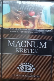 ROKOK MAGNUM KRETEK COKLAT 12