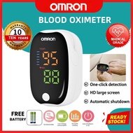 [READY STOCK] OMRON Pulse Oximeter Accurate & Fast SPO2 Reading Oxygen Meter Monitor 脉搏血氧仪