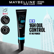 Maybelline Fit Me Matte + Poreless Primer – SPF 20, 16H Longwear, Blurs Pores, Controls Oil & Shine.