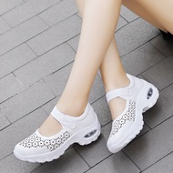 SKYE แบบแปะ รองเท้าผ้าใบ ระบายอากาศได้ รองเท้าผ้าใบ สีขาว ใหม่ เกาหลีTH