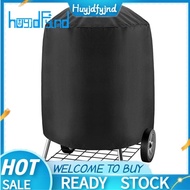 [Huyjdfyjnd]BBQ Grill Cover 210D Grill Cover for Weber Charcoal Kettle, Waterproof Black Smoker Cover Round Grill Covers Gas Outdoor