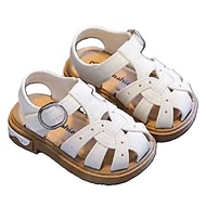 SOFT RUBBER CHIP CLOSE-TOE WALKING SANDAL SHOES FOR KIDS CODE 916