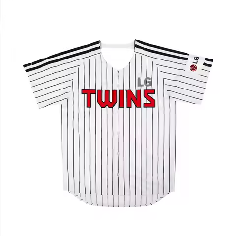 Summer Spring 2025 New Arrive Style LG Twins Replica Baseball Jersey Man Women Casual Sport Shirt Co