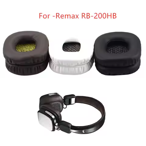 200HB Ear Pads Headphone Earpads For Remax RB-200HB Cushion Replacement Cover Earmuff Repair Parts E