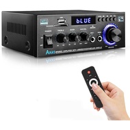Sunbuck Audio 700Watt Bluetooth Amplifier Fleco AK-45 BASS + TREBEL + BLUETOOTH + INPUT 2 MIC + ECO 