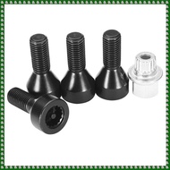 (OHIE) Wheel Locking Nut Bolt Kit Lock Nut 36136786419 for Z4 Z3 M6 M5 M3 Wheel Hub Bolt for 650i 53