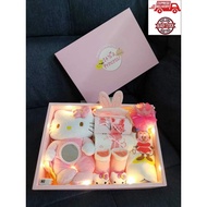 Hadiah Untuk Bayi Perempuan Hello Kitty Gift Set For Newborn Baby Girl Hadiah Untuk Baby Solehah