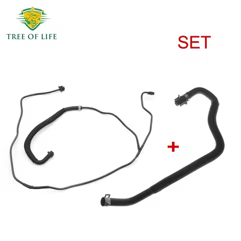 2X Short&Long Water Tank Return Hose Pipe For Ford kuga Escape Focus C-MAX 1.6 BV6Z-8K012-C BV6Z-8K0