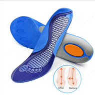 1 pair of sports elastic memory silicone gel insole insole breathable insole
