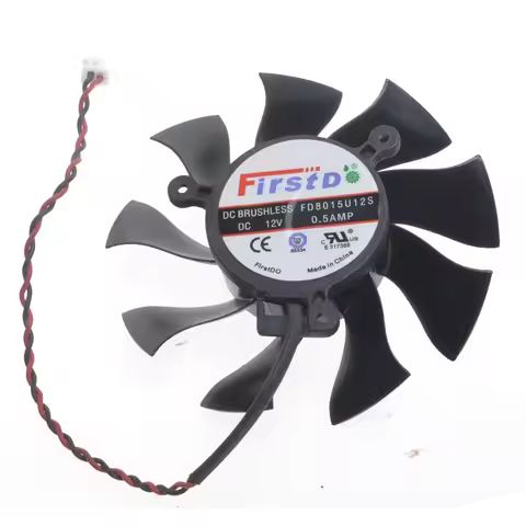 FD8015H12S FD8015U12S for XFX HD6850 6870 6790 6770 4860 HD6850 HD4860 DC BRUSHLESS FAN 12V 0.5A 75m