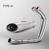 MT-07 FZ-07 Motorcycle Exhaust Full System SC Muffler Slip on Exhaust For MT07 FZ07 2014-2021 MT 07 