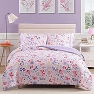 Full Size Comforter Sets with Sheets for Girls-7 Pieces Full Size Bedding Sets with Pink Comforter, 