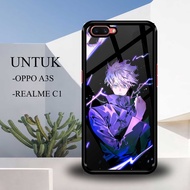 OPPO A3S Case REALME C1 Glossy Case Various JUJUTSU Motif Casing hp Hardcase Softcase Premium Aesthe