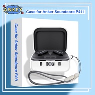 Compatible with Anker Soundcore P41i Bluetooth Earphones Liquid Silicone Protective Case for Soundco