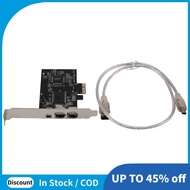 1394 Firewire Card,PCIe 3 Ports 1394A Firewire Expansion Card, PCI Express to External IEEE 1394 Ada