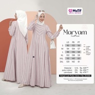 GAMIS MUTIF MARYAM PURPLE QUAIL