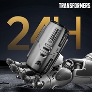 ชุดหูฟังบลูทูธทรานฟอร์เมอร์ TF-T01Pro อัปเกรดใหม่สองโหมดอัจฉริยะลดเสียงรบกวนสวมใส่สบายเวลาแฝงต่ำทนทา