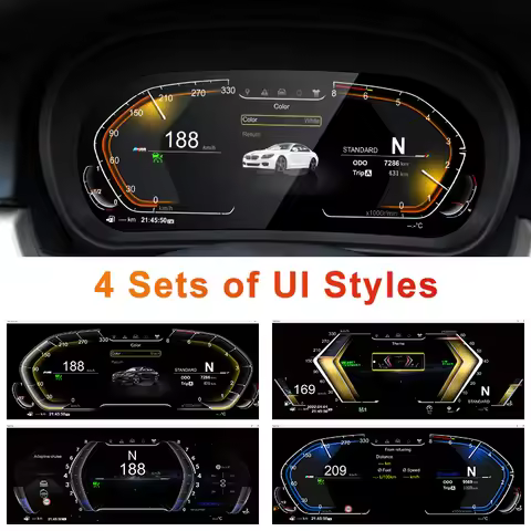 2025 11inch New Product Facroy Price Digital LCD Car Dashboard For BMW 3Series E90 E91 E92 E93 Instr