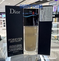 แพ๊คเก๊ตใหม่ Dior Forever Skin Glow Foundation SPF35 PA+++ 30ml ป้ายคิง ผลิต ปี 22