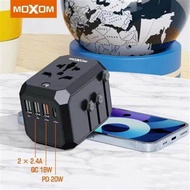 Moxom MX-HC120 Global Travel Adapter with USB charger