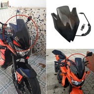Motorcycle Windshield Bubble Windscreen Deflector Protector brand new For Kawasaki Z750 Z750R 2007-2