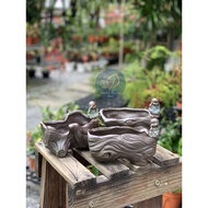 💚GFS💚【小和尚】紫砂花盆 [Little Monk Purple Sand Pot] (READY STOCK现货)