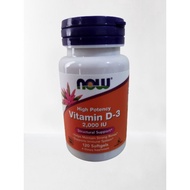 [OFFER]NOW FOODS VITAMIN D-3 2000 IU, 120 softgels (expired 7/2024)