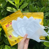 [Gift] 5D White Yellow Lotus Mask