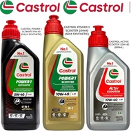 CASTROL ACTIVE SCOOTER AT 10W40SL(800ML) CASTROL POWER 1 SCOOTER 4T 10W40(SYN TECH)CASTROL ULTIMATE 